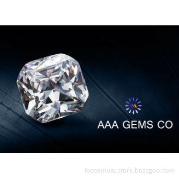 Customised 3ct Marquise Moissanite Colorless Purple Brown